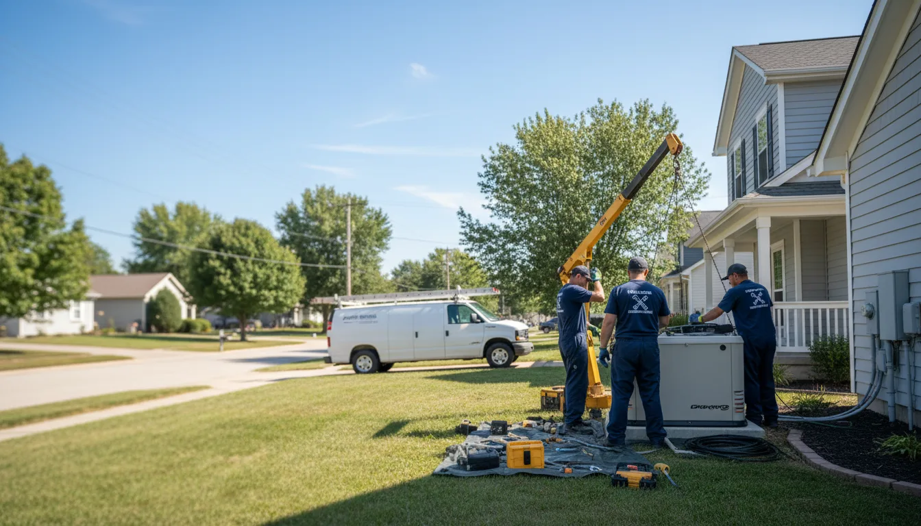 Generator Installation in Pleasantville, IA near me